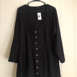fit flare button down top from torrid